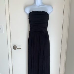 NEW Black Strapless Maxi Dress Forever 21 Small